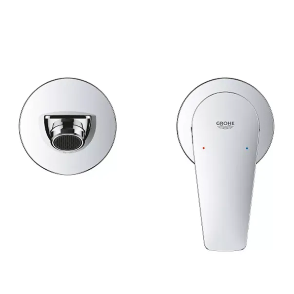 Baterie lavoar incastrata Grohe BauEdge crom cu corp incastrat inclus picture - 3