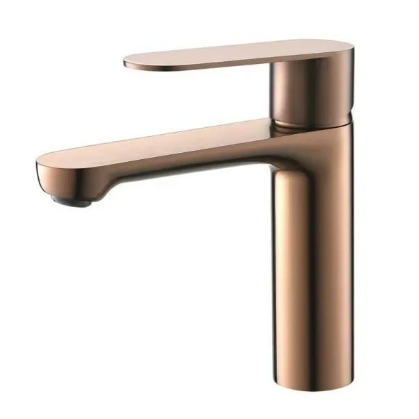 Baterie lavoar Inter Ceramic Verona monocomanda rose gold periat picture - 2