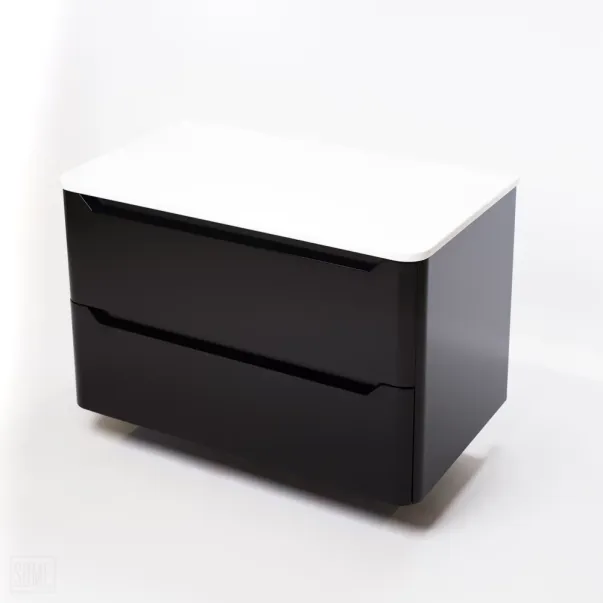 Blat pentru lavoar Rune Skiva din compozit 80 cm alb picture - 10