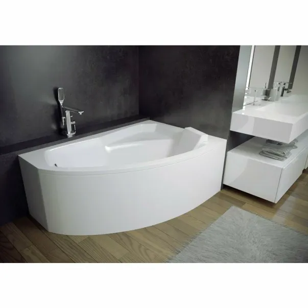 Cada asimetrica Besco Rima 160x100 cm montaj dreapta picture - 3