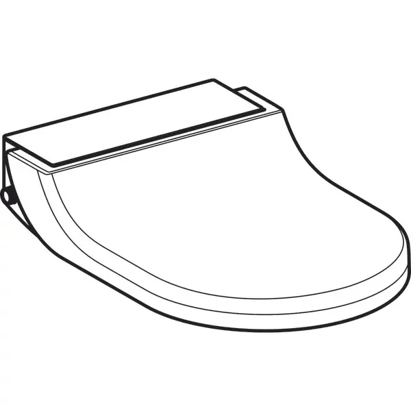 Capac wc Geberit Aquaclean Tuma Classic cu functie de bideu alb alpin picture - 2