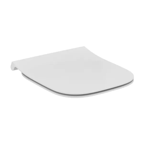 Capac WC Ideal Standard i.life S slim softclose alb lucios picture - 5
