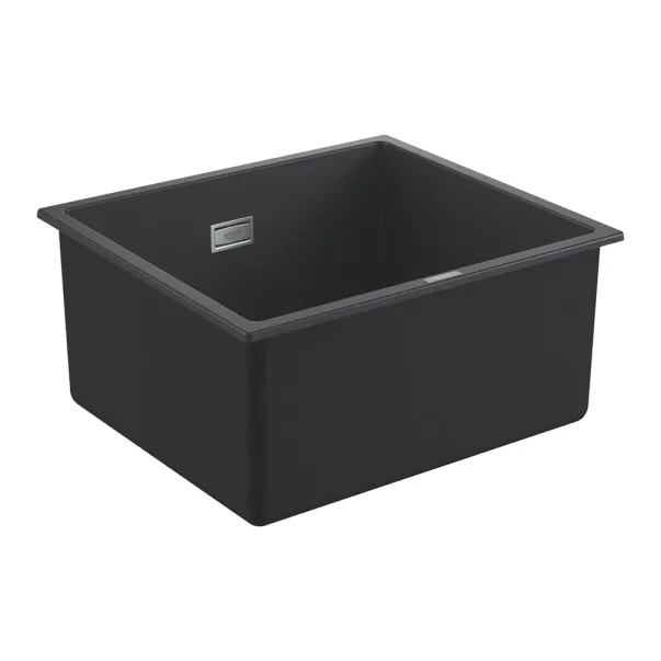 Chiuveta compozit sub blat Grohe K700U granit negru 46x41 cm picture - 2