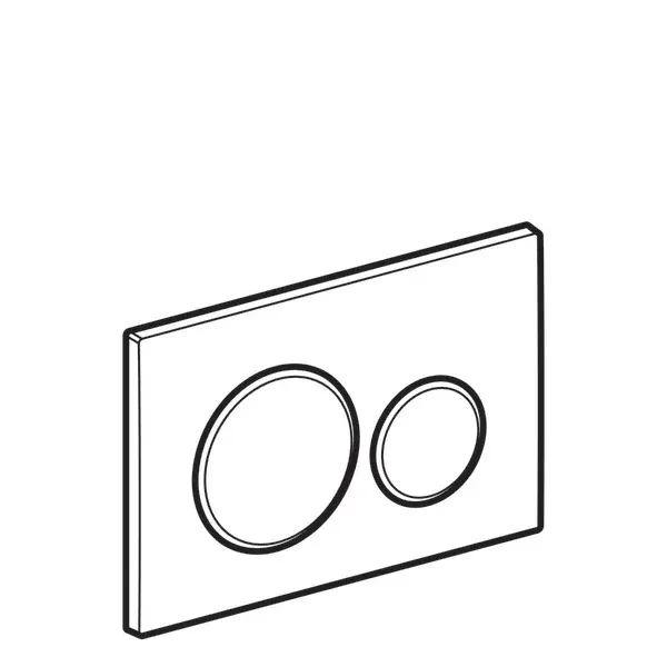 Clapeta de actionare Geberit Sigma20 alb mat picture - 2