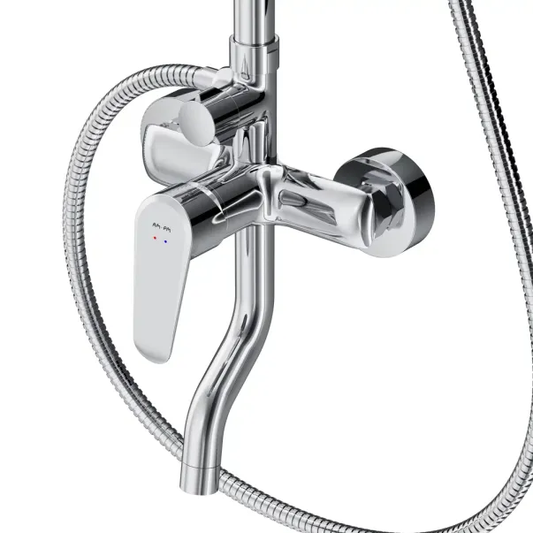 Coloana de dus cu baterie monocomanda AM.PM Play finisaj crom lucios picture - 17