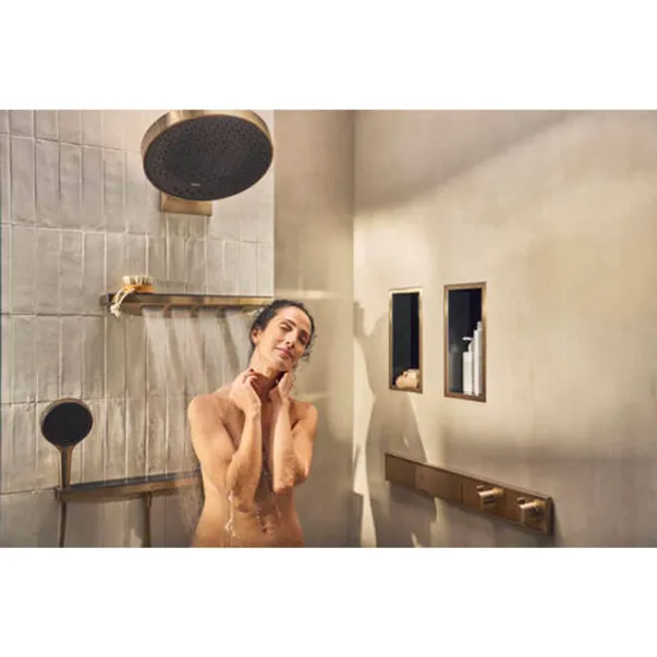 Dus de perete Hansgrohe Rainfinity Shoulder 500 bronz periat 1 functie picture - 4