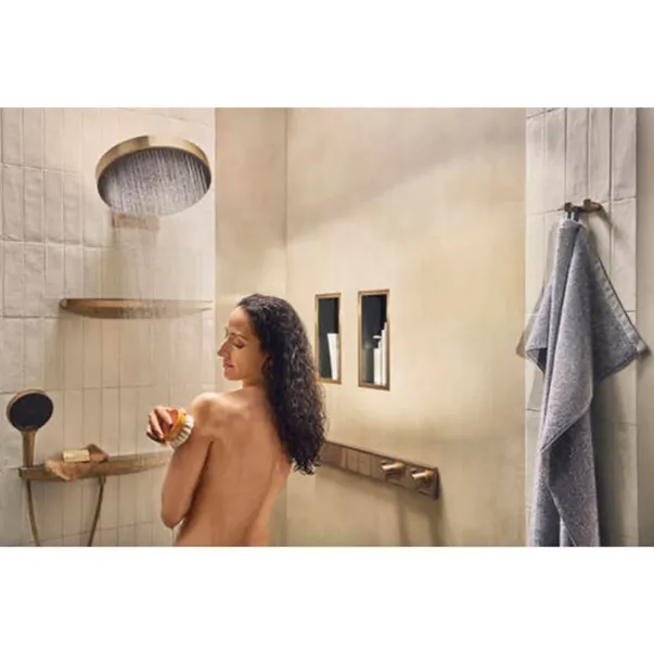 Dus de perete Hansgrohe Rainfinity Shoulder 500 bronz periat 1 functie picture - 5