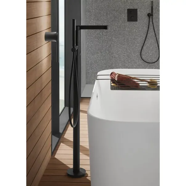 Furtun de dus Villeroy&Boch Universal negru mat 120 cm picture - 4