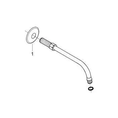 Brat de dus Grohe Relexa 218 mm picture - 2