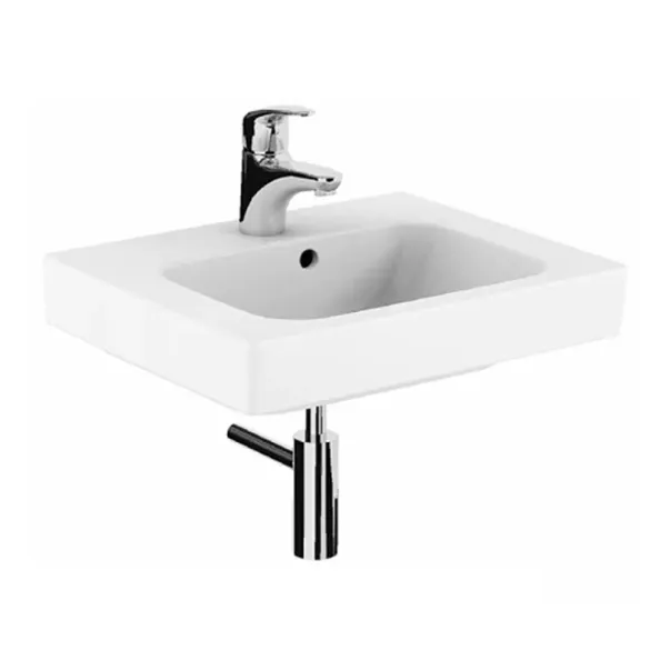 Lavoar pe mobilier Geberit Modo alb lucios 50 cm picture - 5