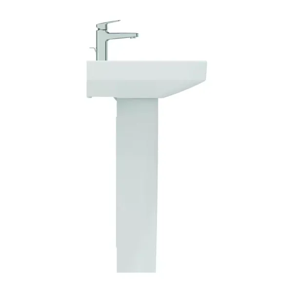 Lavoar suspendat Ideal Standard i.life B alb lucios SmartGuard 65 cm cu orificiu baterie si preaplin picture - 5