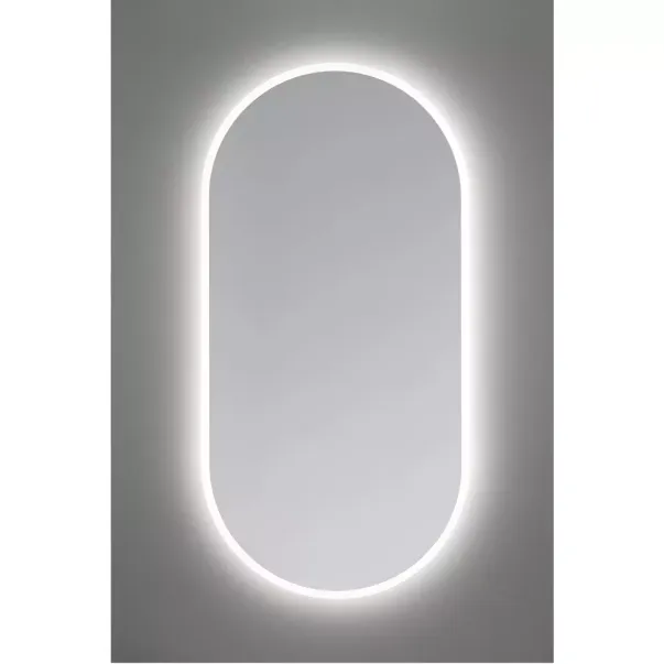 Oglinda ovala LED Dubiel Vitrum Senso Max 50x100 cm picture - 2