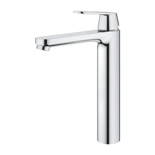 Pachet lavoar pe blat Omnires Ovo M+ alb 55 cm, baterie lavoar Grohe Eurosmart Cosmopolitan XL crom si ventil lavoar Click-Clack crom picture - 9