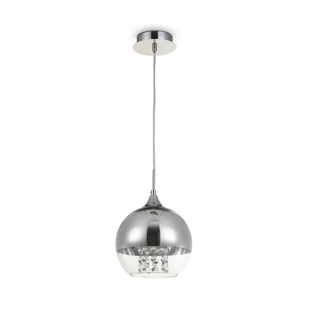 Pendul Maytoni Fermi nichel/transparent 1 bec 31 x 26 cm picture - 3