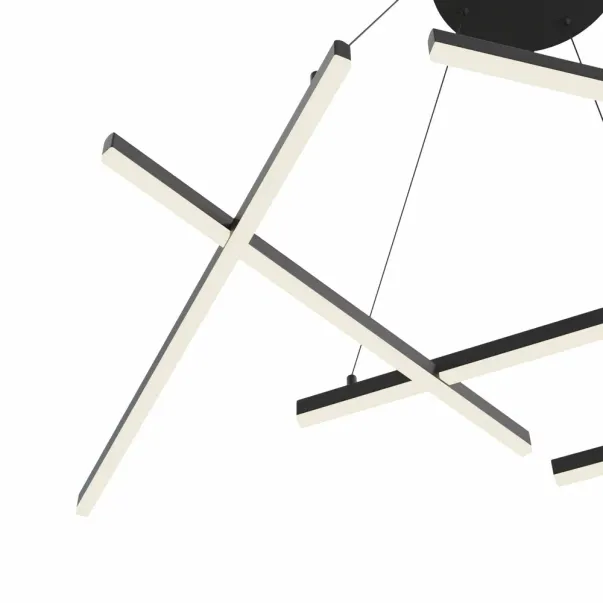 Pendul Maytoni Line negru LED x 6 picture - 4