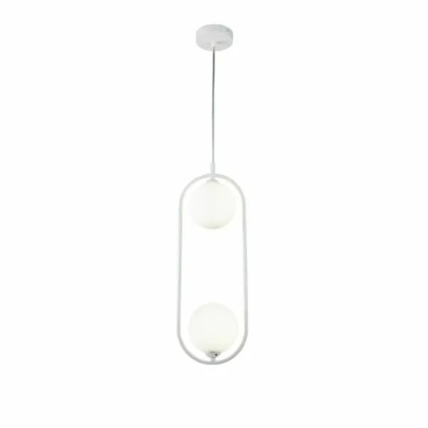 Pendul Maytoni Ring alb/alb 2 becuri picture - 2