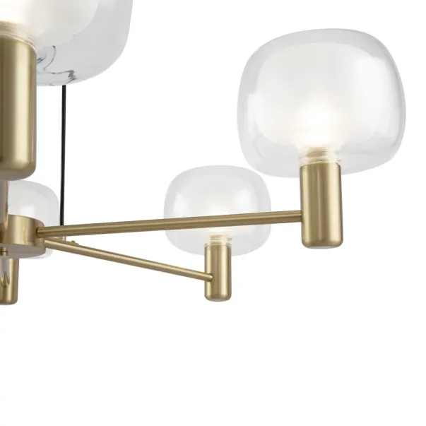 Pendul Maytoni Vision auriu/transparent 6 becuri picture - 3
