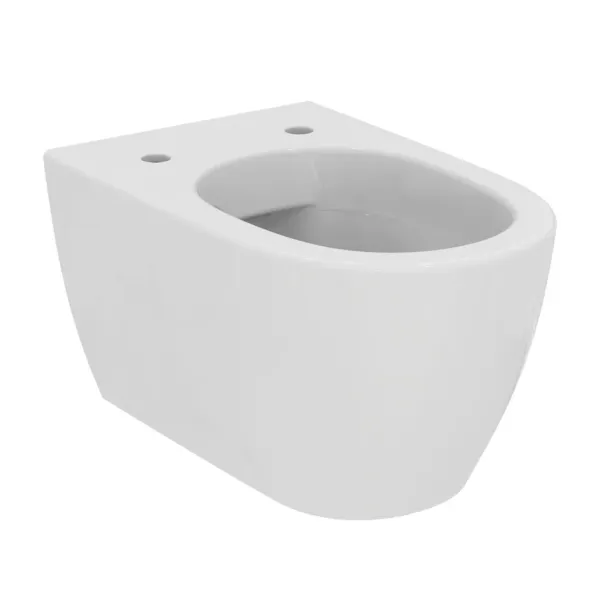 Set vas WC suspendat Ideal Standard I.life O cu capac softclose alb si bideu picture - 3