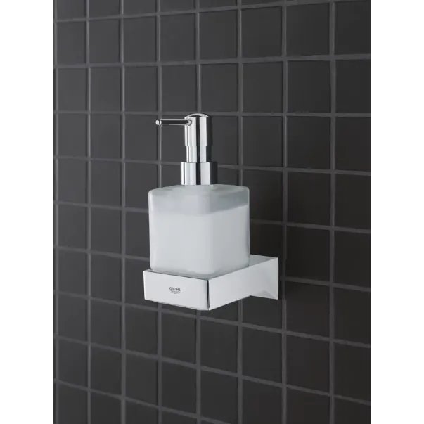 Suport pentru pahar sau dozator sapun Grohe Selection Cube picture - 3
