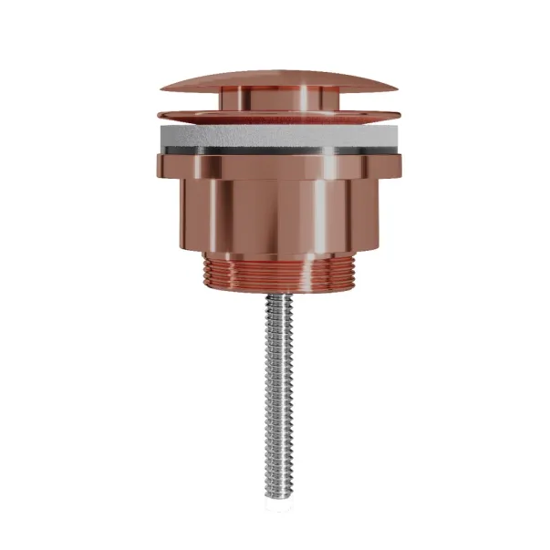 Ventil lavoar Click-Clack Rune Elli rose gold picture - 2