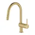 Baterie bucatarie cu dus extractibil Grohe Minta auriu periat Cool Sunrise picture - 2