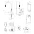 Baterie bucatarie cu sistem filtrare D1 cupru periat Omnires Switch cu 3 cai, pentru apa filtrata picture - 2