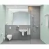 Baterie dus Grohe BauEdge crom lucios picture - 2