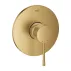 Baterie dus incastrata Grohe Essence auriu periat Cool Sunrise fara corp ingropat picture - 1