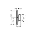 Baterie dus termostatata incastrata bronz periat Hansgrohe ShowerSelect Comfort Q picture - 2