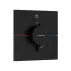 Baterie dus termostatata incastrata negru mat Hansgrohe ShowerSelect Comfort E 1 functie picture - 1