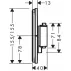 Baterie dus termostatata incastrata negru mat Hansgrohe ShowerSelect Comfort Q picture - 2