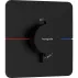 Baterie dus termostatata incastrata negru mat Hansgrohe ShowerSelect Comfort Q picture - 1