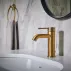 Baterie lavoar Grohe Essence S monocomanda auriu lucios Cool Sunrise picture - 1