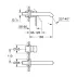 Baterie lavoar incastrata Grohe Essence M 18 cm negru mat Phantom Black fara corp ingropat picture - 4