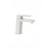 Baterie lavoar Inter Ceramic Elinor monocomanda alb mat picture - 2