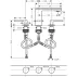 Baterie lavoar monocomanda Hansgrohe Axor MyEdition cu 3 elemente picture - 2