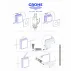 Burduf de vizitare pentru cadru incastrat Grohe Rapid SLX picture - 2