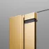Cabina de dus dreptunghiulara cu usa batanta Radaway Nes KDJ I 100x80 cm finisaj auriu lucios-transparent dreapta picture - 4