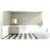 Calorifer de baie portprosop Rune Kalla 1200x500 mm alb lucios picture - 2
