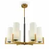 Candelabru Maytoni Fortano negru/alb 6 becuri picture - 1
