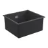 Chiuveta compozit sub blat Grohe K700U granit negru 46x41 cm picture - 2