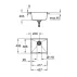 Chiuveta compozit sub blat Grohe K700U granit negru 46x41 cm picture - 4