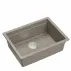 Chiuveta compozit sub blat Quadron Logan 100 bej - inox 59.5x45.1 cm picture - 2
