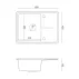 Chiuveta compozit incastrata Quadron Pop Tony 116 bej nisipiu 60x45 cm picture - 4