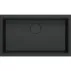 Chiuveta compozit incastrata Quadron Logan 110 negru 76x44 cm picture - 1