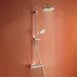 Coloana de dus cu baterie termostatata Grohe Tempesta 210 finisaj crom lucios picture - 1