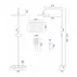 Coloana de dus cu termostat Rea Rob auriu periat plus dus igienic picture - 9