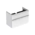 Dulap baza pentru lavoar suspendat Geberit Smyle Square alb 2 sertare 89 cm picture - 1