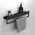 Etajera negru mat Rea SF01 60 cm picture - 4