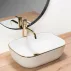 Lavoar alb/auriu pe blat Rea Belinda 46,5 cm picture - 2